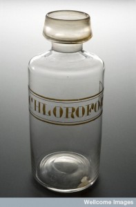Chloroform, United Kingdom, 1850- Credit: Science Museum, London. Wellcome Images